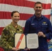 NRC Alameda Sailors and Marines Honored for Securing Coast Guard Island During Civil Unrest