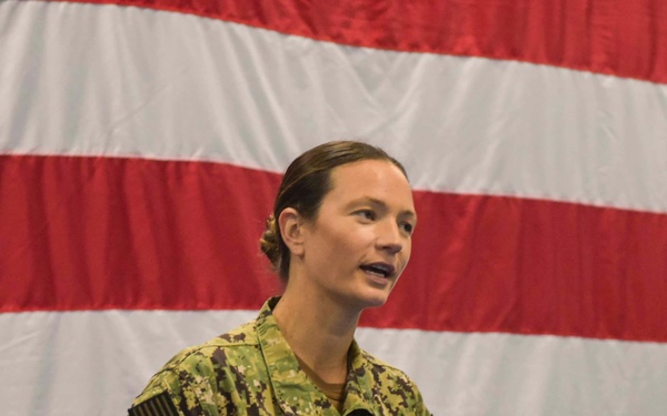 NRC Alameda Sailors and Marines Honored for Securing Coast Guard Island During Civil Unrest