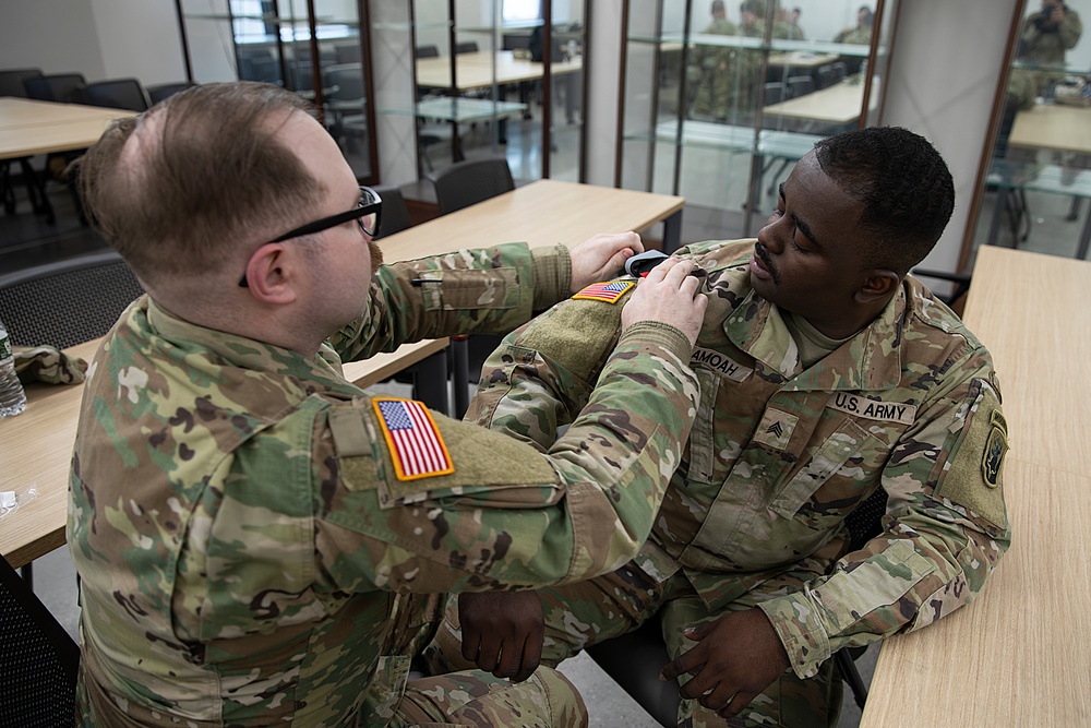86th IBCT (MTN) Conducts Basic First-Aid Course