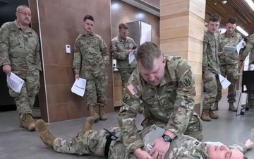 86th IBCT (MTN) Conducts Basic First-Aid Course