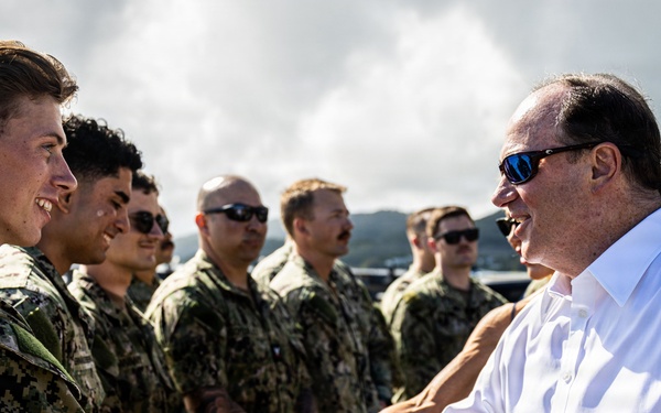 SecNav visits Jose Aponte