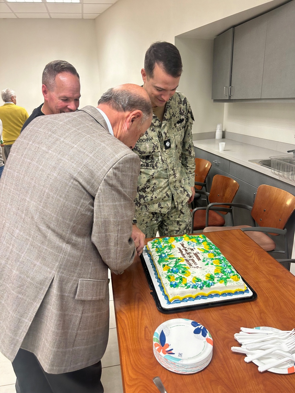 PWD Sigonella honors Joe Fiorenza during his retirement ceremony