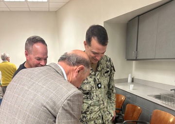 PWD Sigonella honors Joe Fiorenza during his retirement ceremony