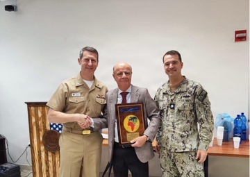 PWD Sigonella honors Joe Fiorenza during his retirement ceremony