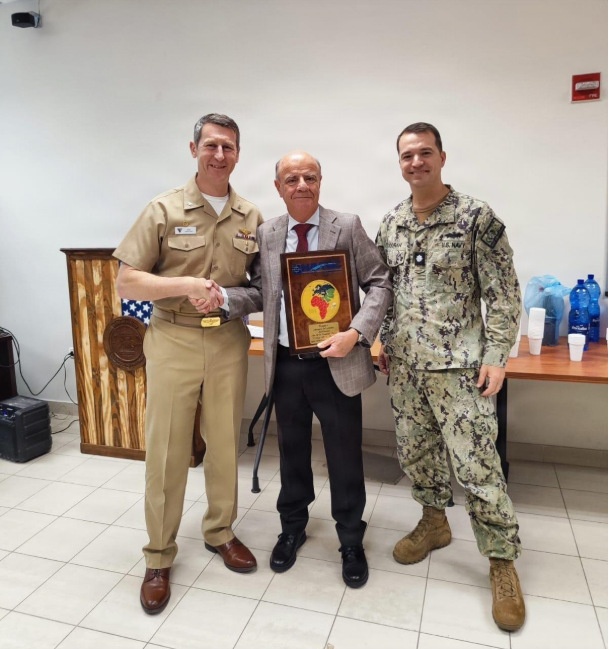 PWD Sigonella honors Joe Fiorenza during his retirement ceremony