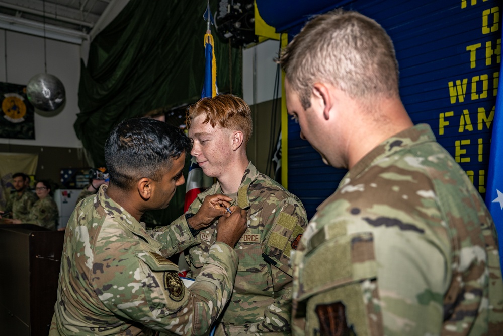 822nd BDS Airman honored for heroic role in fugitive capture
