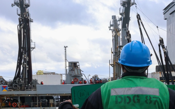 USS Mason (DDG 87) Conducts Exercises During Group Sail 2025