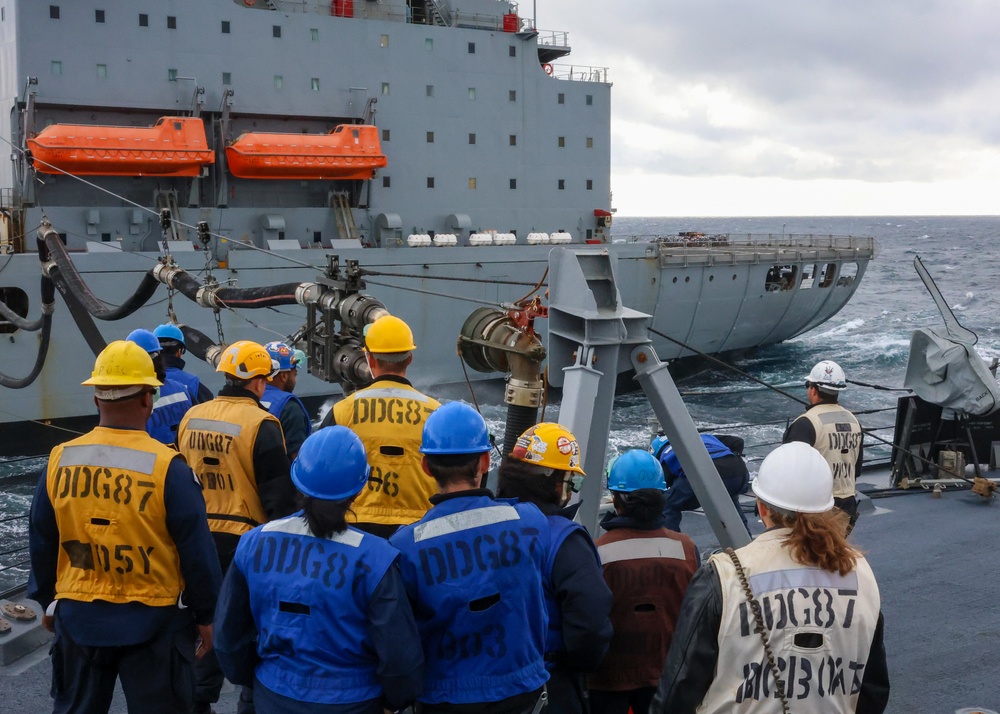 USS Mason (DDG 87) Conducts Exercises During Group Sail 2025