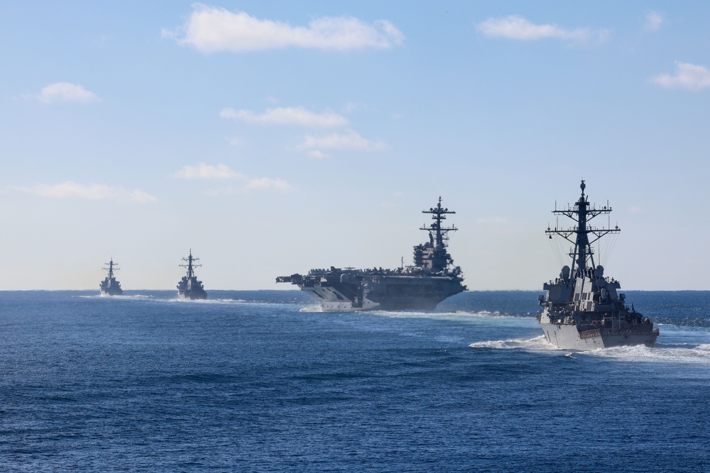 USS Mason (DDG 87) Conducts Exercises During Group Sail 2025