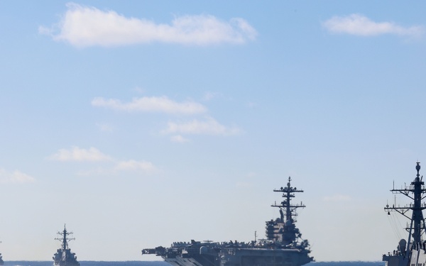 USS Mason (DDG 87) Conducts Exercises During Group Sail 2025