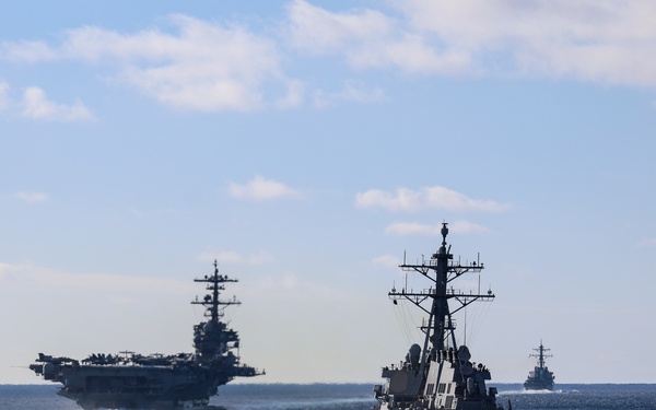 USS Mason (DDG 87) Conducts Exercises During Group Sail 2025