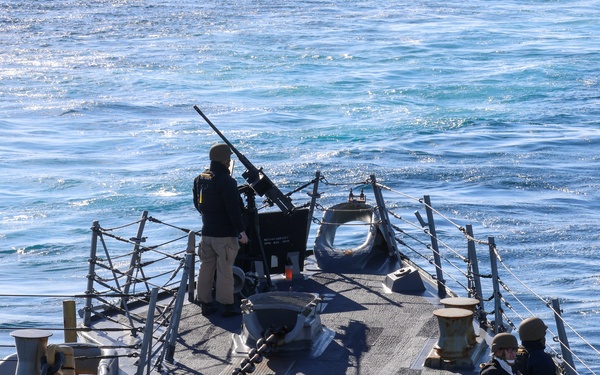 USS Mason (DDG 87) Conducts Exercises During Group Sail 2025