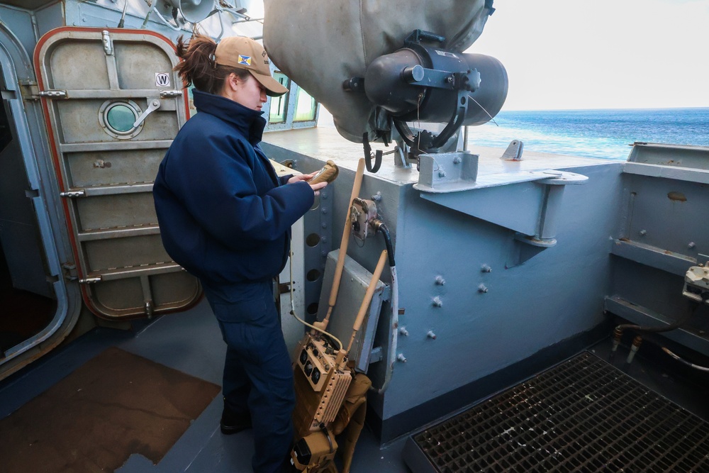 USS Mason (DDG 87) Conducts Exercises During Group Sail 2025
