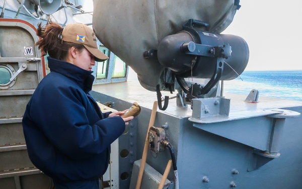USS Mason (DDG 87) Conducts Exercises During Group Sail 2025