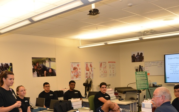 IDMT Alum Reminisces with Staff, Students