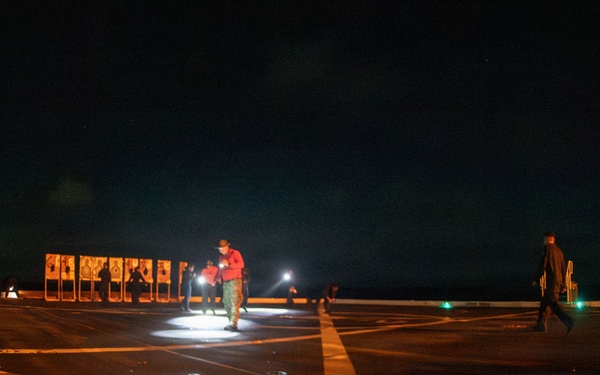 USS San Diego (LPD 22) Conducts Live Fire Exercise