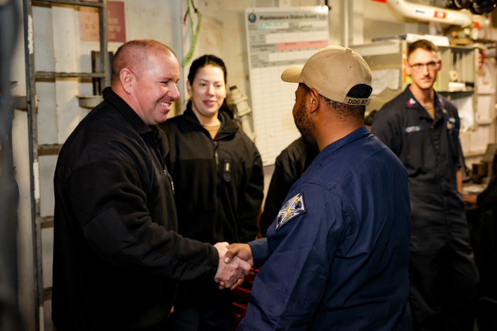 USS Mason (DDG 87) Conducts Exercises During Group Sail 2025