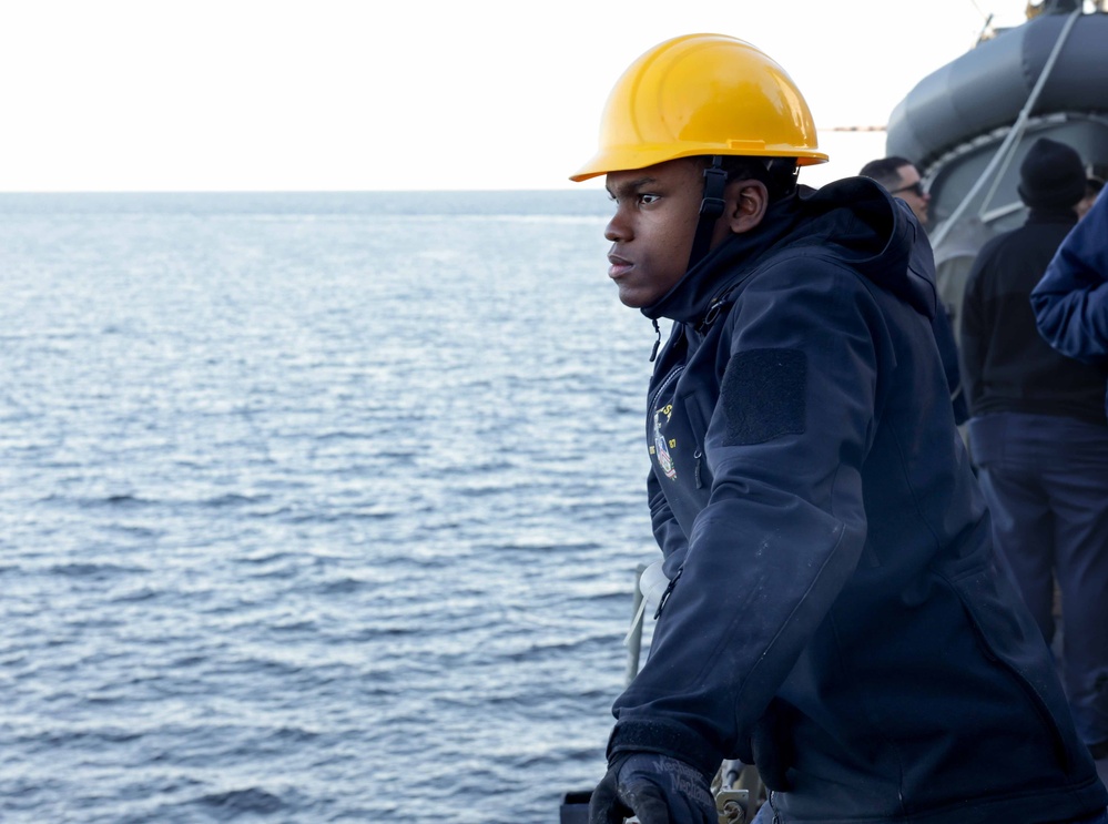 USS Mason (DDG 87) Conducts Exercises During Group Sail 2025