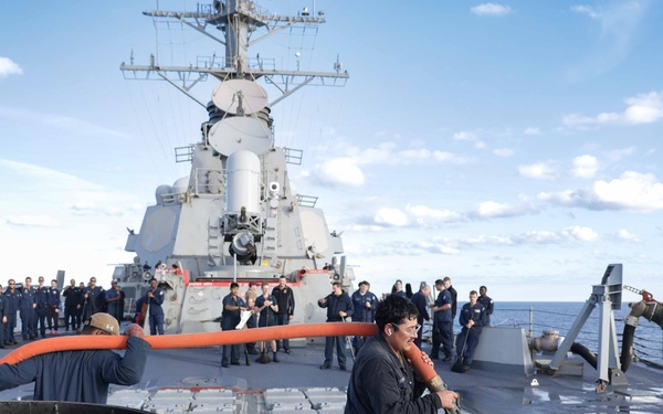 USS Mason (DDG 87) Conducts Exercises During Group Sail 2025