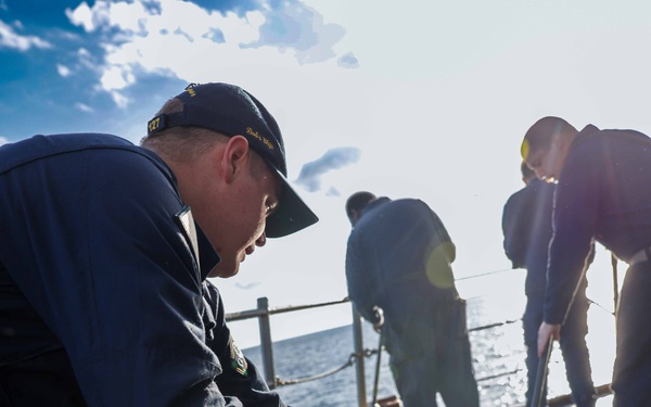 USS Mason (DDG 87) Conducts Exercises During Group Sail 2025