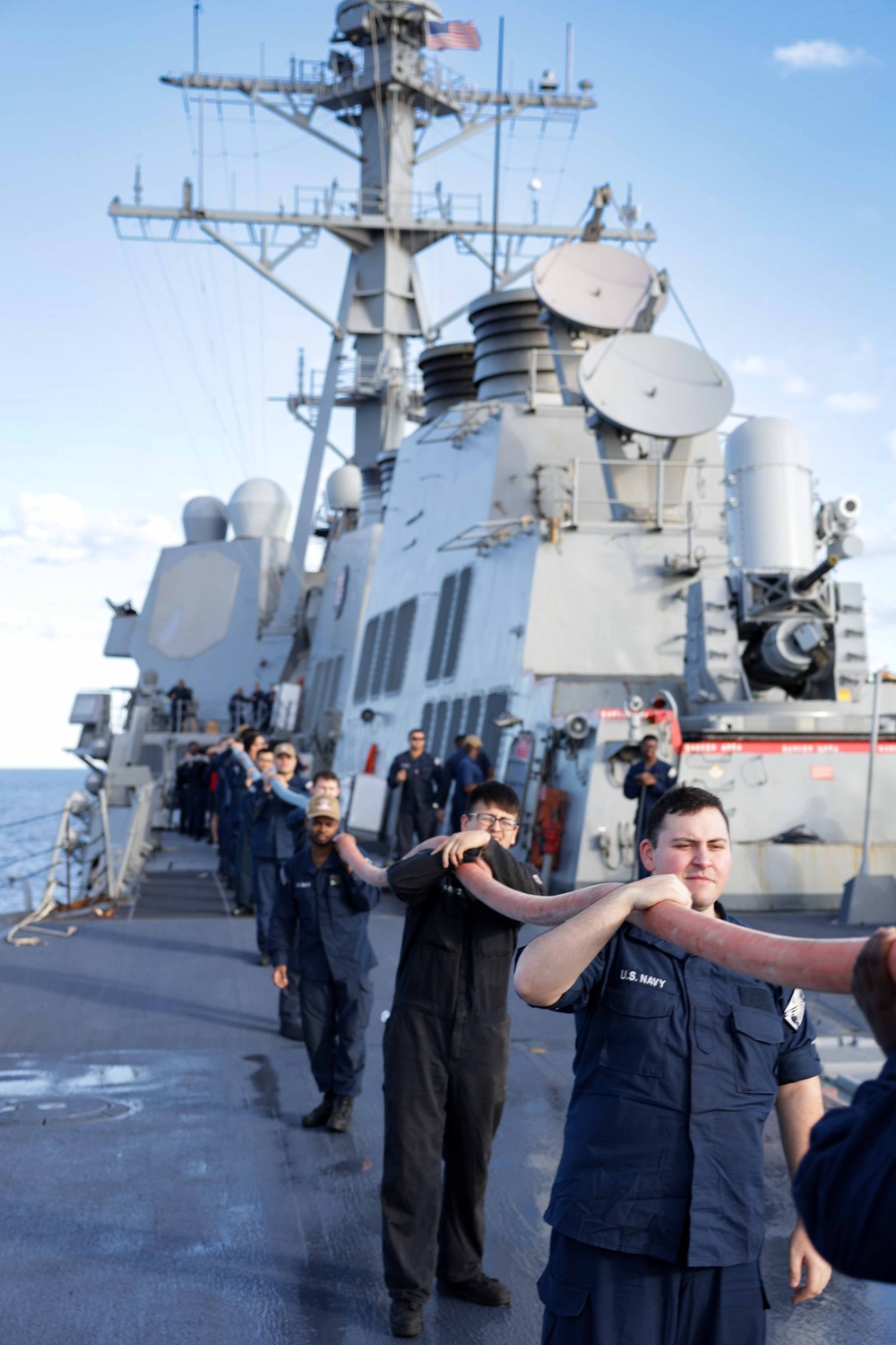 USS Mason (DDG 87) Conducts Exercises During Group Sail 2025