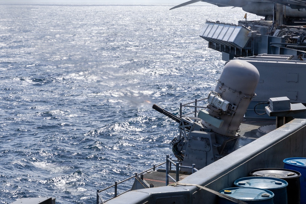 USS Gerald R. Ford (CVN 78) Live-Fire Exercise