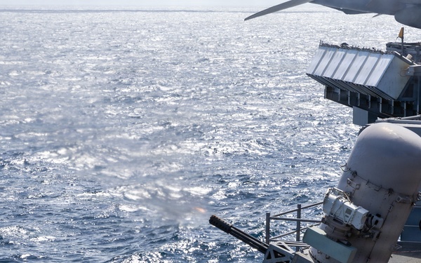 USS Gerald R. Ford (CVN 78) Live-Fire Exercise