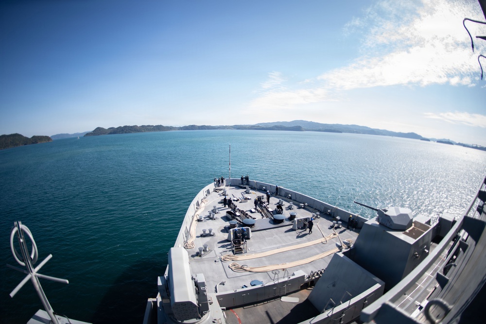 USS San Diego (LPD 22) Returns to Homeport