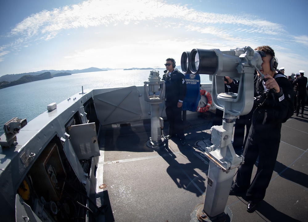 USS San Diego (LPD 22) Returns to Homeport