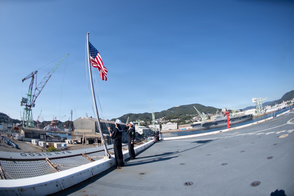 USS San Diego (LPD 22) Returns to Homeport