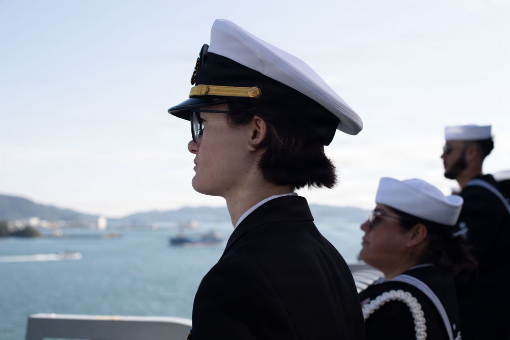 USS San Diego (LPD 22) Returns to Homeport