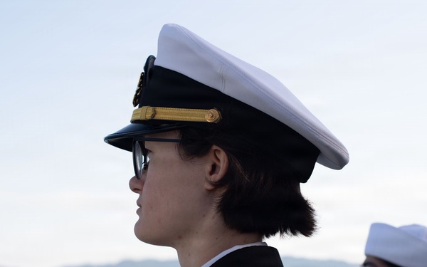 USS San Diego (LPD 22) Returns to Sasebo