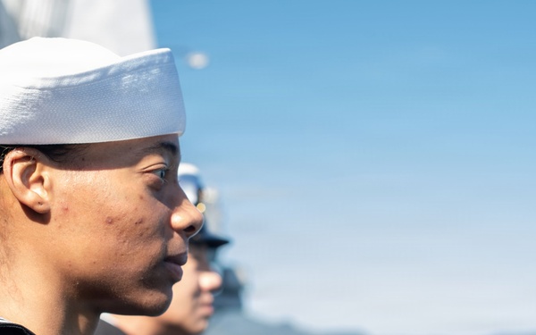 USS San Diego (LPD 22) Returns to Sasebo