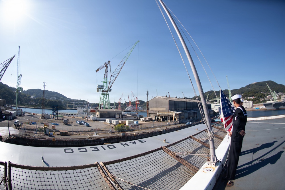 USS San Diego (LPD 22) Returns to Homeport