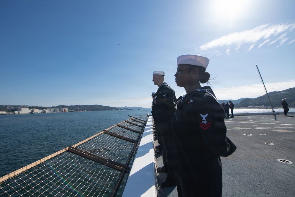 USS San Diego (LPD 22) Returns to Homeport