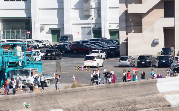 USS San Diego (LPD 22) Returns to Sasebo