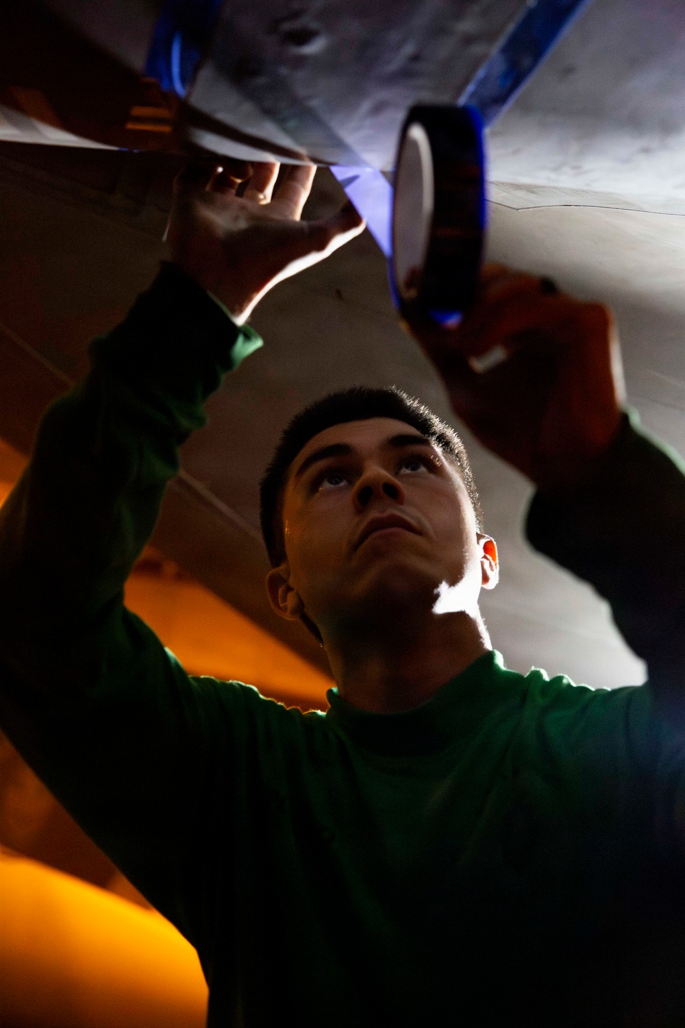 Abraham Lincoln conducts routine operations