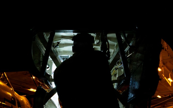 Abraham Lincoln conducts routine operations