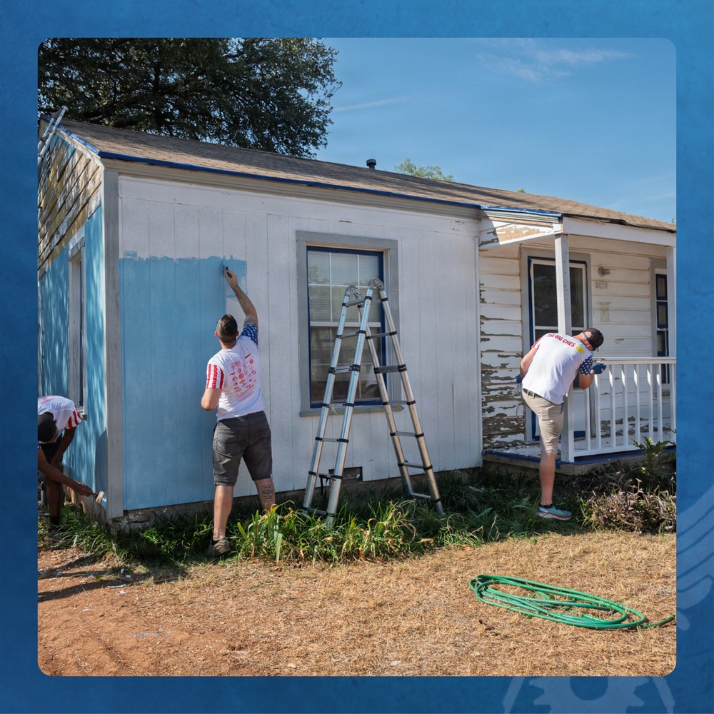 Boots on the Ground: Dyess Airmen Serve Abilene with the We Care Team