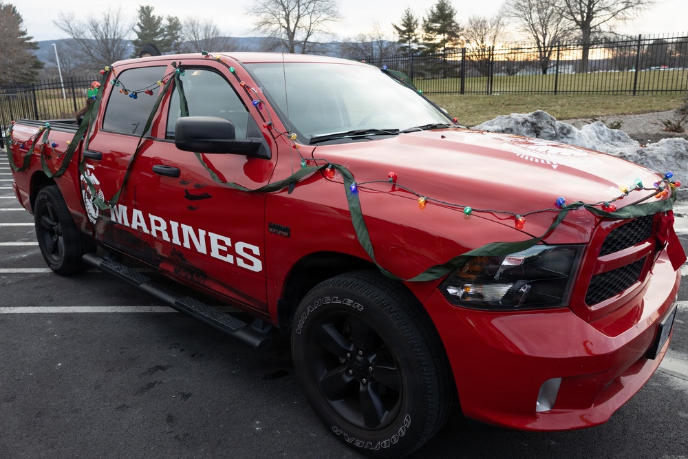 Staunton Marine at the Stuarts Draft Christmas Parade!