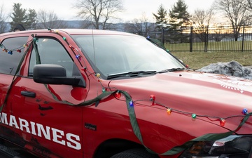 Staunton Marine at the Stuarts Draft Christmas Parade!