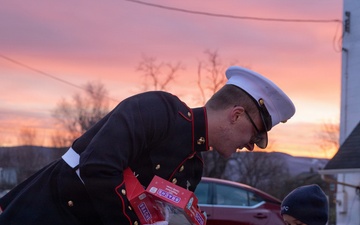 Staunton Marine at the Stuarts Draft Christmas Parade!