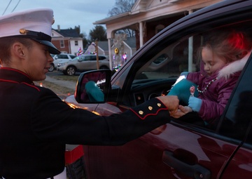 Staunton Marine at the Stuarts Draft Christmas Parade!