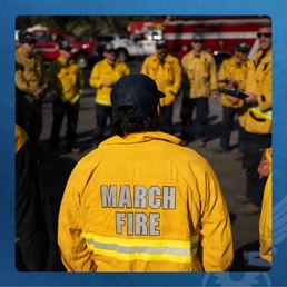 Boots on the Ground: March Firefighters Answer the Call in the Eaton Fire