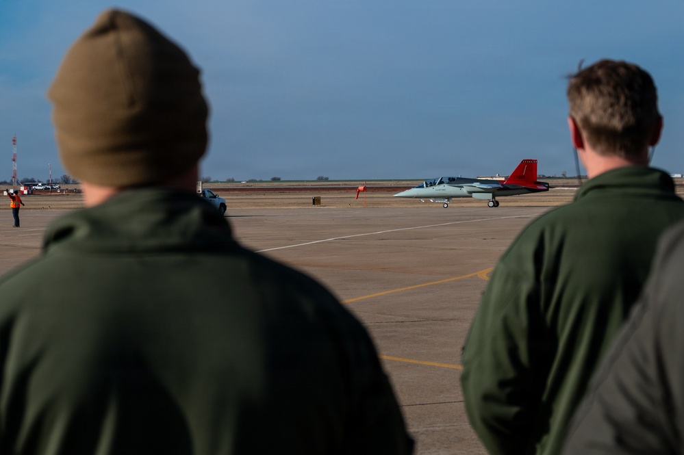 T-7A Red Hawk Arrives at Joint Base San Antonio-Randolph