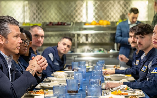 "We Will Give You Everything You Need": SECWAR Vows Support to PCU John F. Kennedy Crew