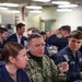 Commander, NAVSEA visits PCU John F. Kennedy (CVN 79)