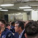 SECWAR visits PCU John F. Kennedy (CVN 79)