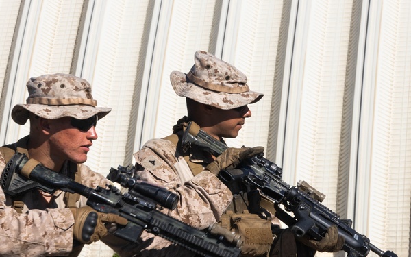 1st Bn., 1st Marines rehearse for boat raid