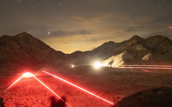2nd Bn., 4th Marines conduct night live-fire range during SLTE